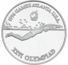  100 lei, Olimpiadă Înot, Argint,1996, România