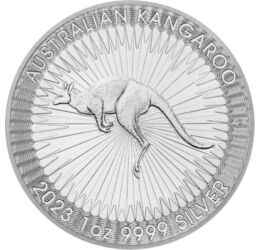 1 dolar, Cangurul, greutate, fineţe, val. nom., argint de 999,9/1000, 31,1 g, Australia, 2023