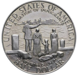  1/2 dolari, Imigranţi, 1986, SUA
