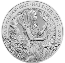 10 lire, Marianne, , greutate, argint de 999,9/1000, 311 g, Marea Britanie, 2023