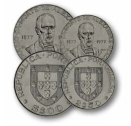 2,5, 5, 25 escudo, ,  , 0, Portugalia, 1977