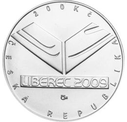  200 coroane,Liberec CE,Ag,2009pp, Cehia