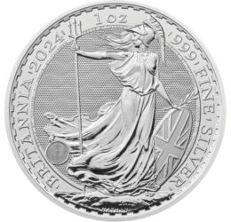 2 lire, Britannia, , greutate, argint de 999/1000, 31,1 g, Marea Britanie, 2024