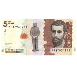 5000 peso, ,  , 0, Columbia, 2018