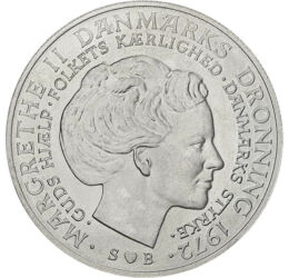  10 coroane, Frederic IX, Ag, Danem., Danemarca