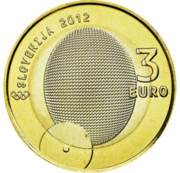  3 euro, Rudolf Cvetko, 2012, Slovenia