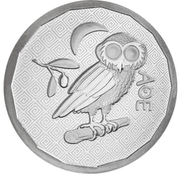 1 liră, Ilustraţie bufniţă, argint de 999/1000, 31,1 g, Insula Sfânta Elena, 2024
