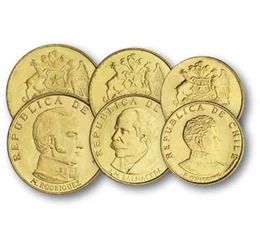 Independenţă în Chile, 10, 20, 50 centesimo, 1, 5 escudo, Chile, 1971-1972