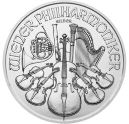 1,5 euro, Orchestra Filarmonică, instrum. muzicale, argint de 999/1000, 31,1 g, Austria, 2024