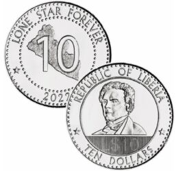 5, 10 dolari, ,  , 0, Liberia, 2022