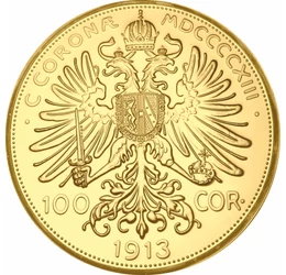 OMM/ 100 coroane, 1913 replică, Monarhia Austro-Ungară