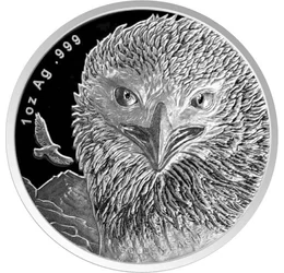 „Vulturul de aur” din Samoa, 2 dolari, argint, Samoa, 2024