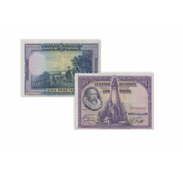 25, 50, 100 pesete, ,  , , Spania, 1925-1928