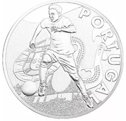 CE de Fotbal – Portugalia, medalie