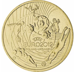 CE din Polonia şi Ucraina, 2 zloţi, Polonia, 2012
