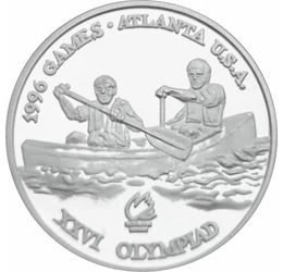 100 lei, Olimpiadă Caiac-Can,Ag.1996, România
