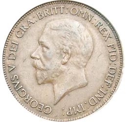 Comoara casei de Windsor, 1 penny, Marea Britanie, 1910-1936