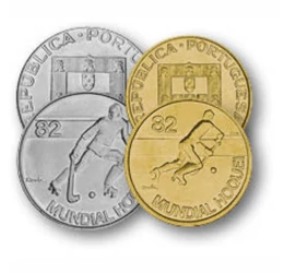 Campionatul mondial de hochei pe role, 1, 2,5, 5, 25 escudo, Portugalia, 1982-1983