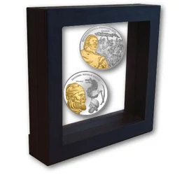 Burebista şi Decebal, set medalii - în cutie elegantă (FRAME)