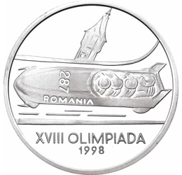  100 lei, Olimpiadă, Bob, Ag., 1998, România