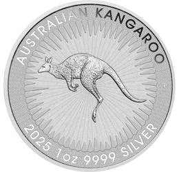 1 dolar, Canguri, greutate, argint de 999,9/1000, 31,1 g, Australia, 2025