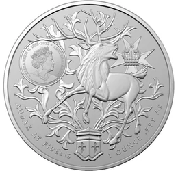 1 dolar, Cocor, , argint de 999/1000, 31,1 g, Australia, 2023