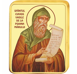 Sfântul Cuvios Vasile de la Poiana Mărului, medalie icoană, România