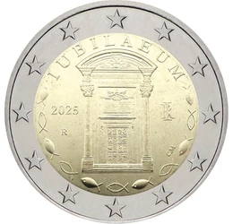 Anul Sfânt - 2025, 2 euro, Italia, 2025