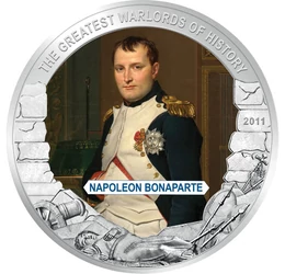 Bonaparte Napoleon, 5 dolari, Liberia, 2011