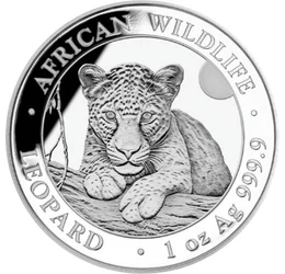 Prădătorul tăcut al junglei, 100 şilingi, argint, Somalia, 2025