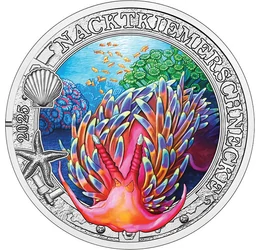Melcul de mare luminiscent, 3 euro, Austria, 2025