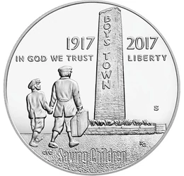 Oraşul Băieţilor , 1/2 dolar, SUA, 2017