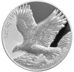 „Vulturul de Aur” pe argint pur?, 1 dolar, argint, Insulele Samoa, 2025