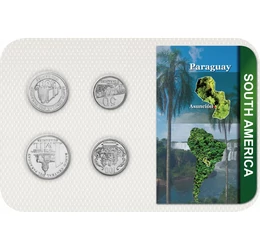 Ţara numită după râul său, 50, 100, 500, 1000 guarani, Paraguay, 2006-2022