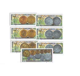 1, 2, 5, 10, 20, 40 centavo, 1, 1, 2, 4, 5, 10, 20 peso, ,  , 0, Cuba, 2015