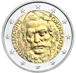 Creatorul limbii slovace, 2 euro, Slovacia, 2015