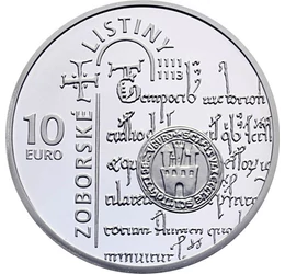  10 euro, Zobor, Ag, 2011, pp, Slovacia