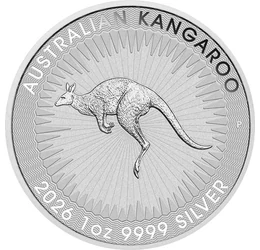 1 dolar, Cangurul, greutate, fineţe, , argint de 999,9/1000, 31,1 g, Australia, 2026