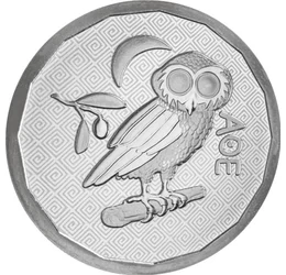 STIL/ 1 liră,Ilustr. bufniţă,1uAg,2024, Insula Sfânta Elena