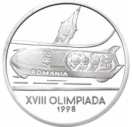  100 lei, Olimpiadă, Bob, Ag., 1998, România