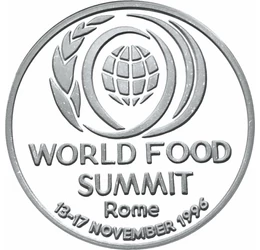  100 lei, World Food Summit, Ag.,1996, România