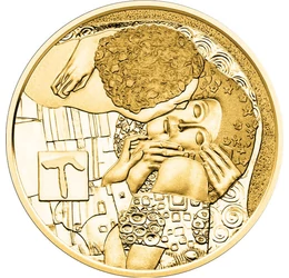 Sărutul de aur, 50 euro, aur, Austria, 2016