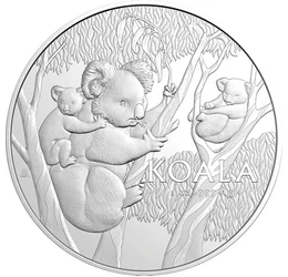 Îndrăgita monedă de argint Koala, 1 dolar, argint, Australia, 2026