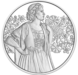 Cândva, mulţi purtau paltoane loden, 10 euro, argint, Austria, 2026