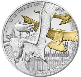 10 euro, Lupta vulturilor cu un Nazgûl, , argint de 333/1000, 13 g, Franţa, 2026