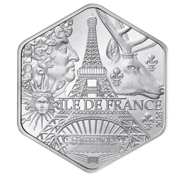 „Insula Franţei”, 10 euro, argint, Franţa, 2026