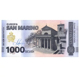 1000 scudo, ,  , 0, San Marino, 2025