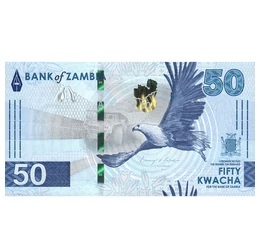 Paradisul natural al Africii, 50 kwacha, Zambia, 2024