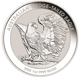 AUS/ 1 dolar, Acvila austral.,1uAg,2025, Australia