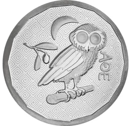 STIL/ 1 liră,Ilustr. bufniţă,1uAg,2024, Insula Sfânta Elena